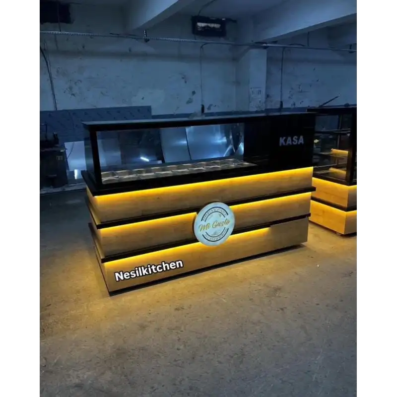 Kahvaltı ve Salatbar Dolabı