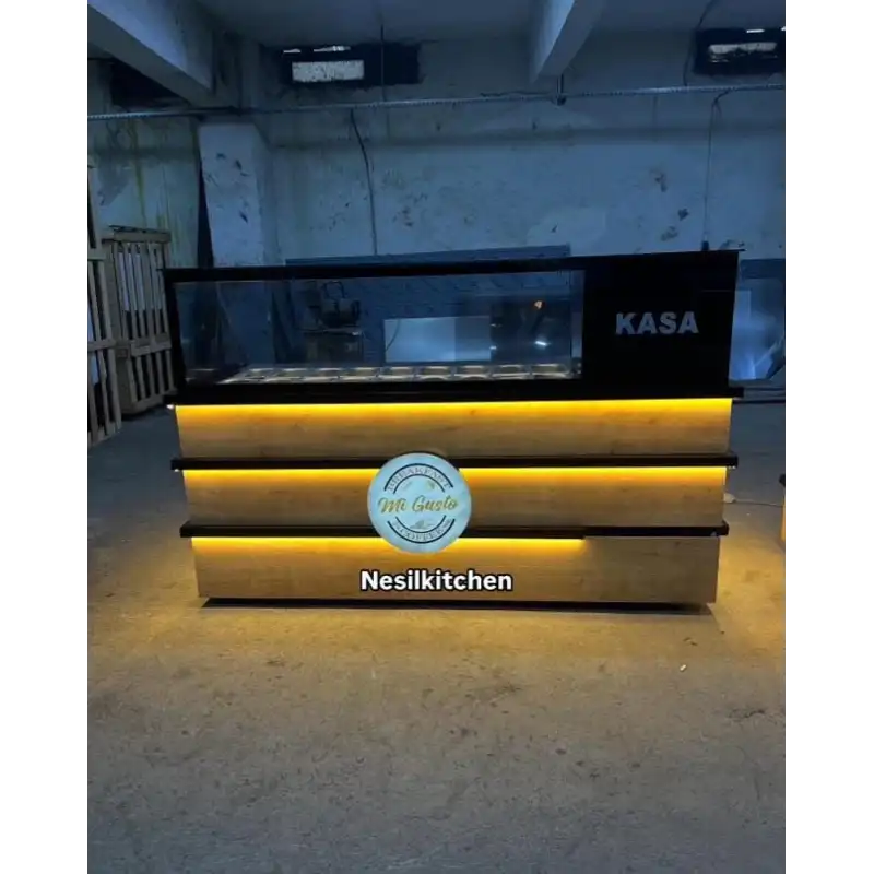 Kahvaltı ve Salatbar Dolabı