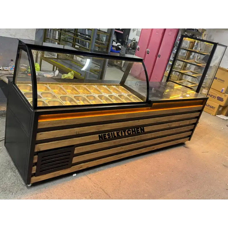 NESİLMUTFAK KUMPIR SALATBAR DOLABI BANKO