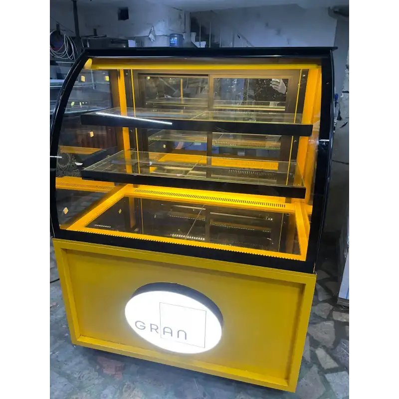 Bombe Camlı Pasta Teşhir Dolabı
