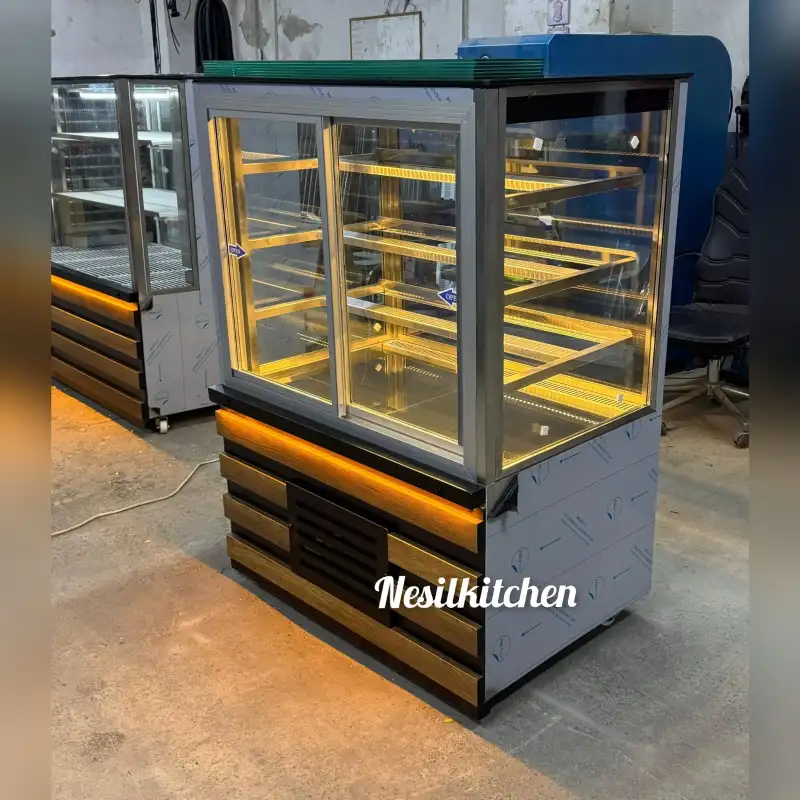 Paslanmaz Pasta Dolabı