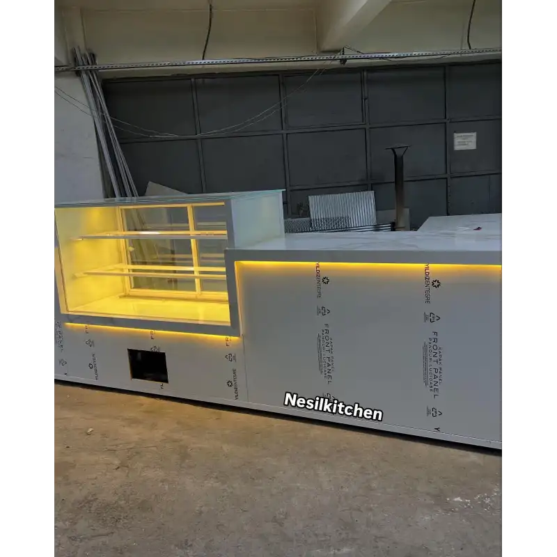Pasta Teşhir Dolabı Bankolu