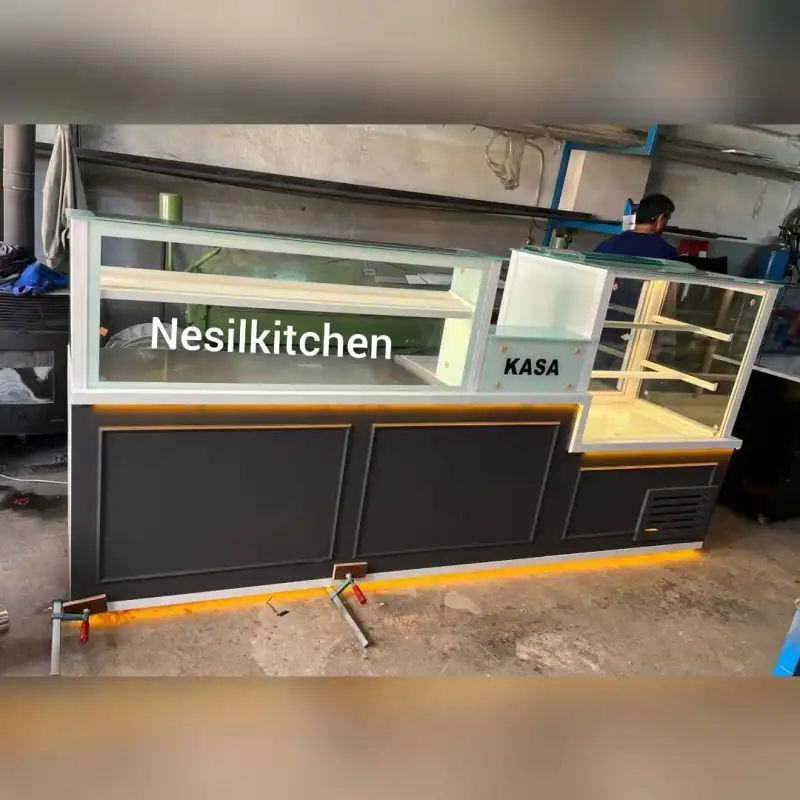 Pasta Teşhir Dolabı ve Mayalı Tezgah