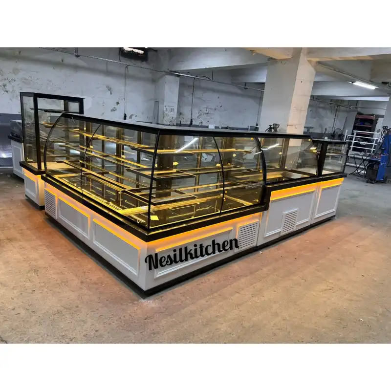 PASTA TATLI DOLABI VE MAYALI TEZGAH BAKLAVA TEZGAHI