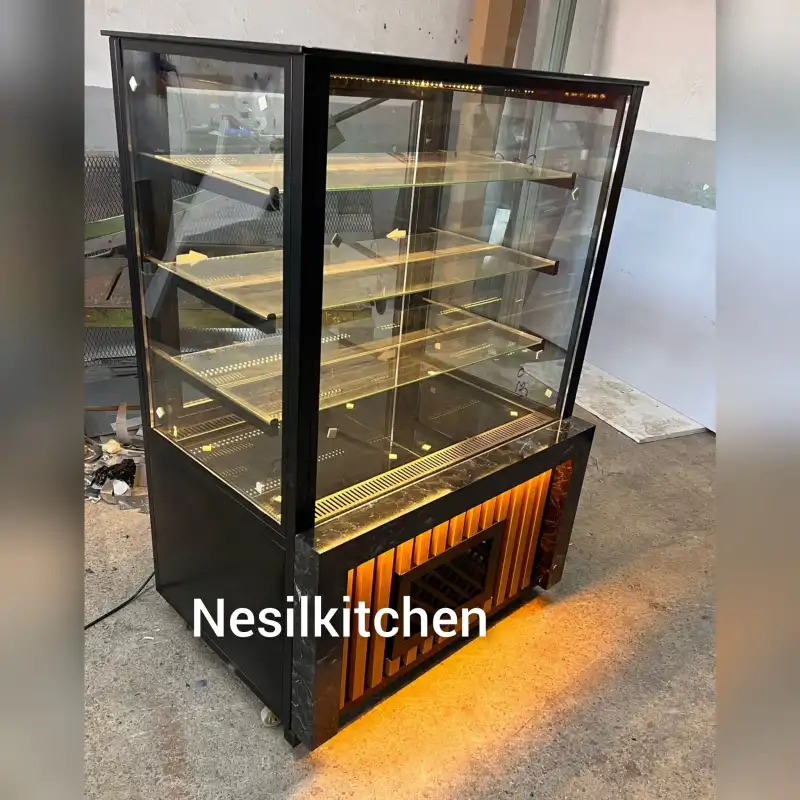 Pasta Teşhir Reyon Dolabı