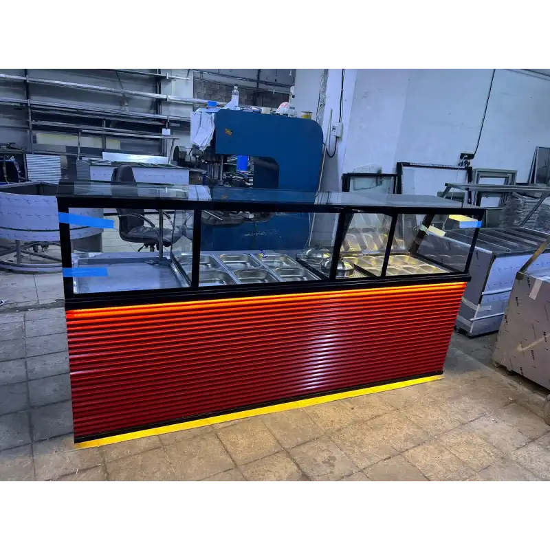 pilav tezgahı benmari ve salatbar