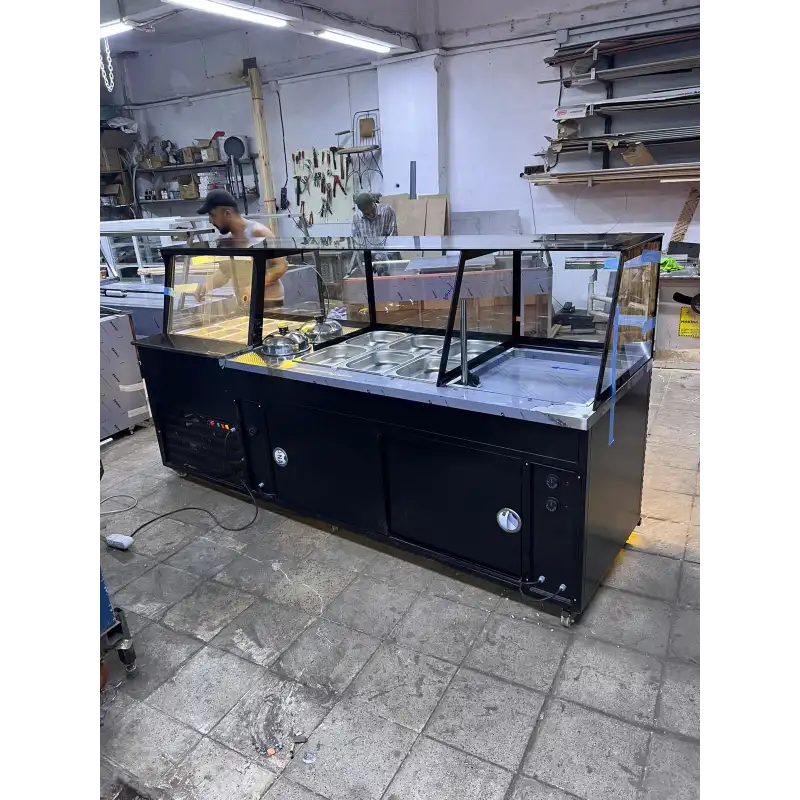 pilav tezgahı benmari ve salatbar