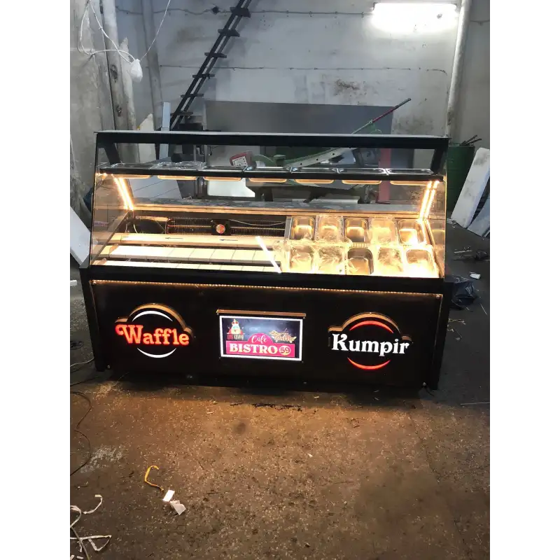 Waffle Kumpir Dolabı