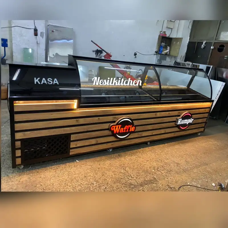 Waffle Kumpir Dolabı