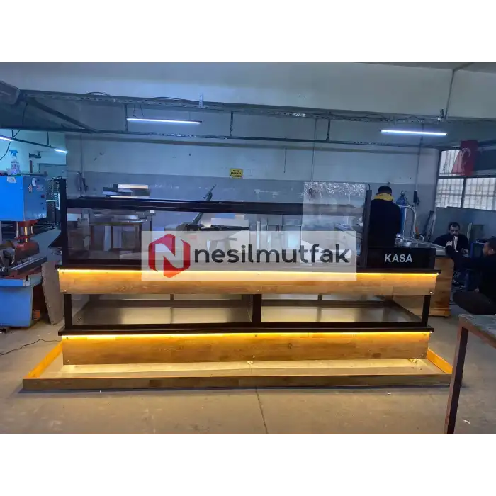 Baklava Tezgahı Ahşap Model