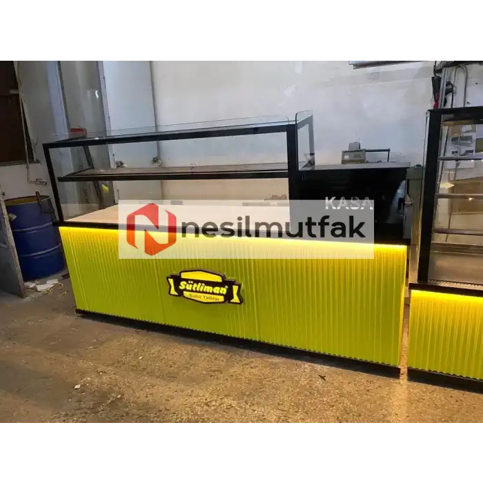 Börek Baklava Tezgahı ve Pasta Dolabı Özel Set