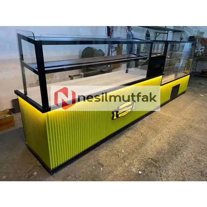 Börek Baklava Tezgahı ve Pasta Dolabı Özel Set