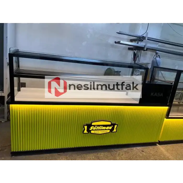 Börek Baklava Tezgahı ve Pasta Dolabı Özel Set