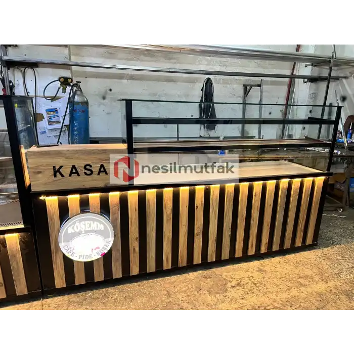 Börek Ekmeklik Tezgahı ve Pasta Tatlı Dolabı