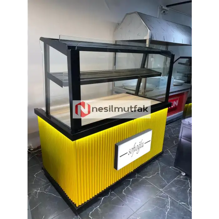 Böreklik ve Baklava Tezgahı Sarı Model