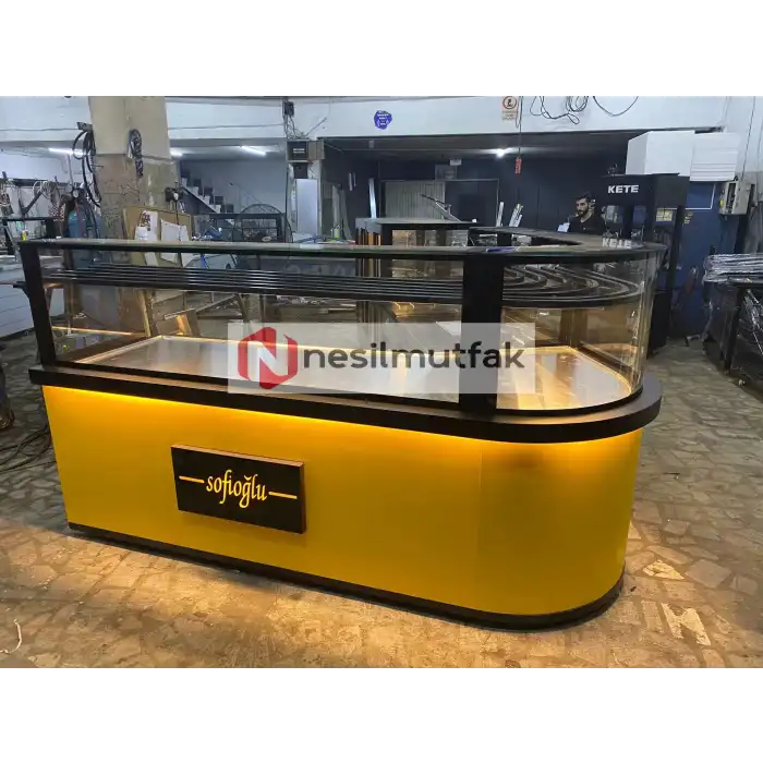 Böreklik ve Baklava Tezgahı Sarı Model Set