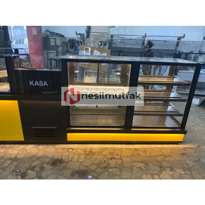 Böreklik ve Baklava Tezgahı Sarı Model Set