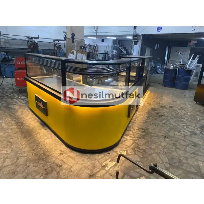 Böreklik ve Baklava Tezgahı Sarı Model Set