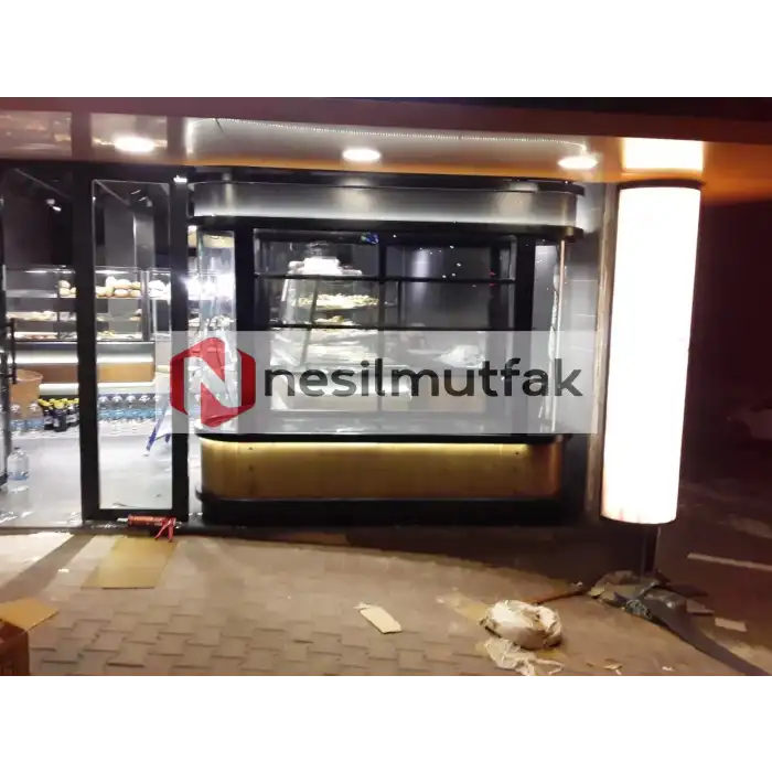 Cephe Vitrin Teşhir Dolabı