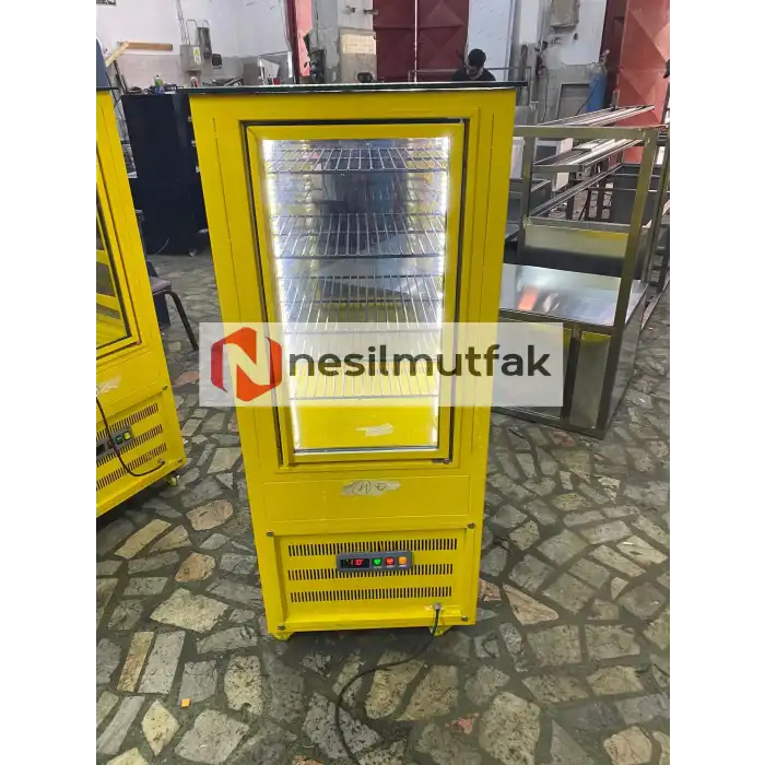 Dik Pasta Dolabı Sarı Model