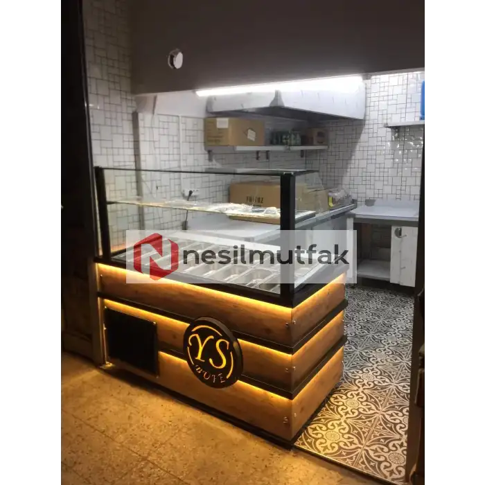 Kahvaltı ve Salatbar Dolabı