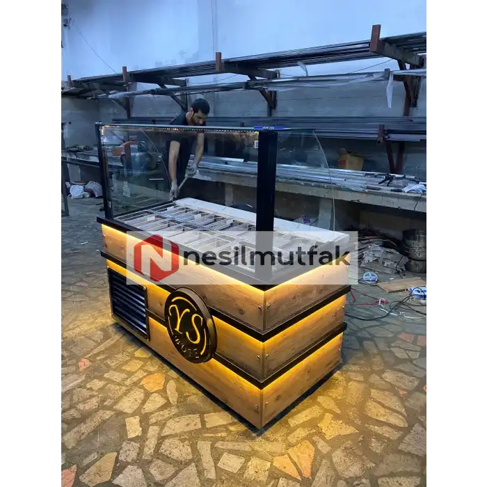 Kahvaltı ve Salatbar Dolabı