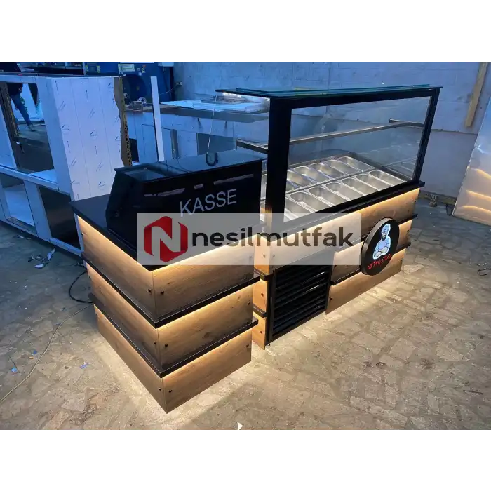 Kahvaltı ve Soğuk Sandviç Ahşap Model