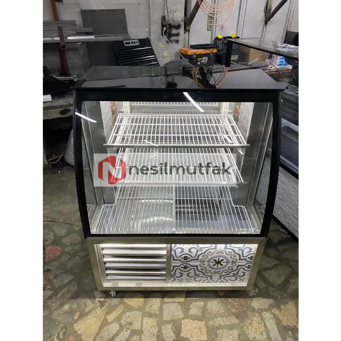 Kebap Dolabı Ön Mermer Dekorlu