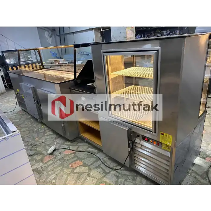 Kebap ve Salatabar Dolabı