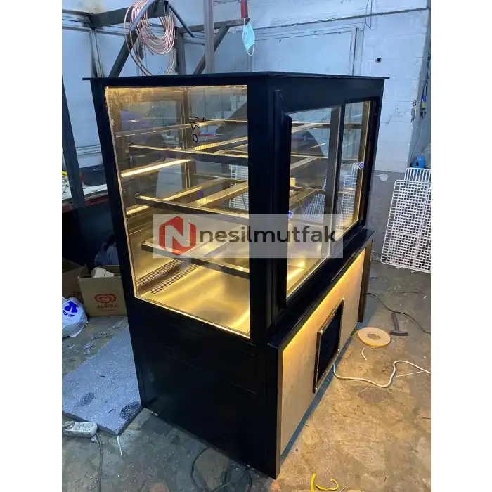 Pasta Dolabı Ahşap Dekorlu