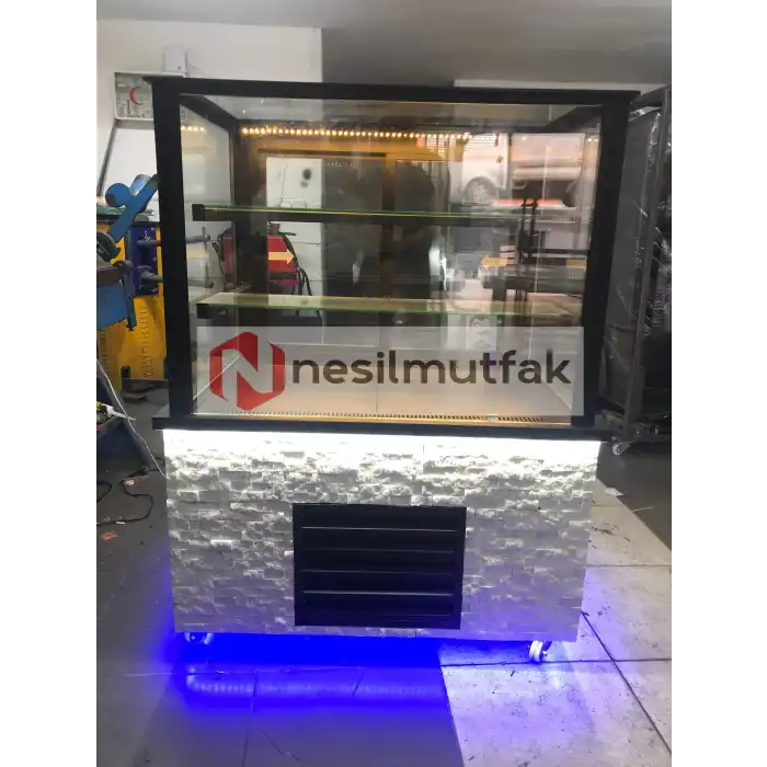 Pasta Dolabı Ön Taş Dekorlu