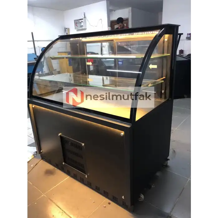 Pasta Dolabı Siyah Model