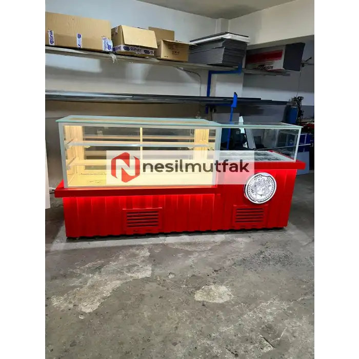 Pasta Dolabı ve Salatabar Tezgahı