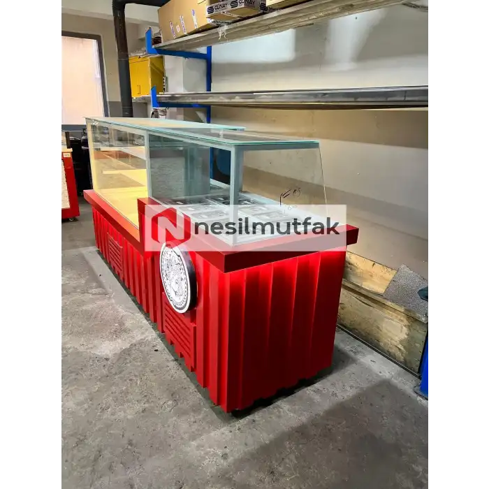 Pasta Dolabı ve Salatabar Tezgahı