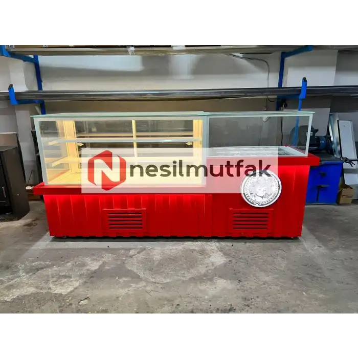 Pasta Dolabı ve Salatabar Tezgahı