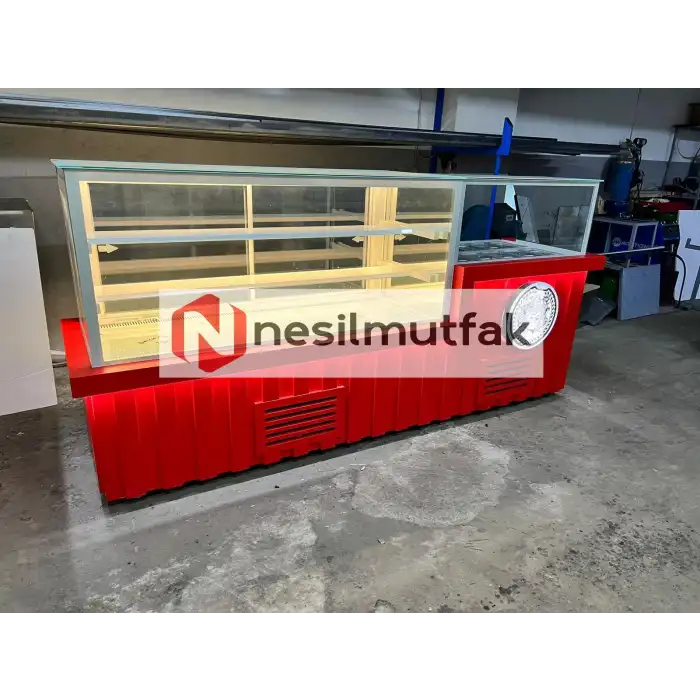 Pasta Dolabı ve Salatabar Tezgahı