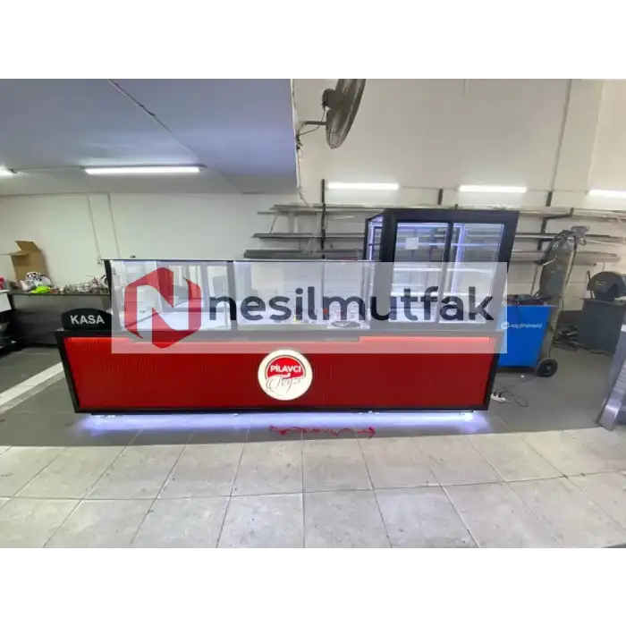 Pilav Tezgahı Kırmızı Model