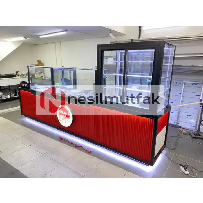 Pilav Tezgahı Kırmızı Model