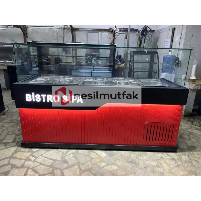 Salata ve Salatbar Kırmızı Model