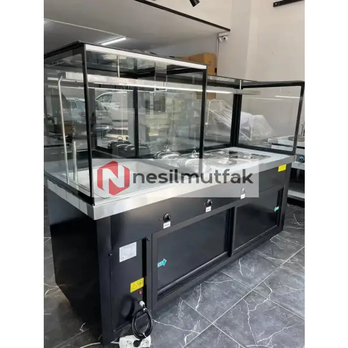 Yemeklik ve Pilav Tezgahı Ahşap Model