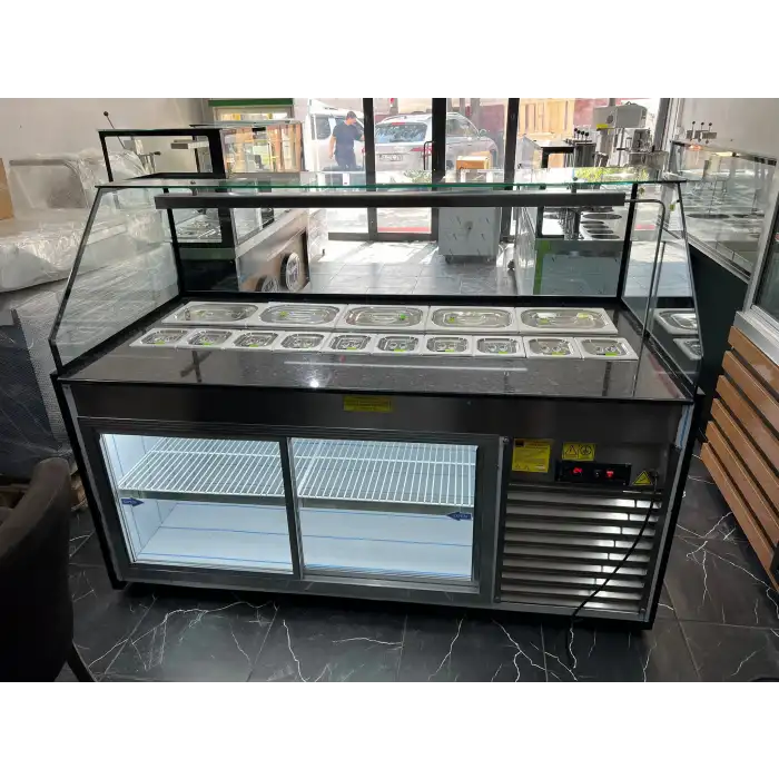 KAHVALTI SALATBAR DOLABI