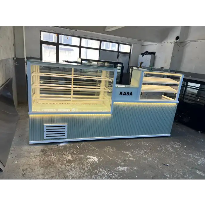 Börek Tezgahı ve Pasta Tatlı Dolabı Kasa Bankolu NSL-14