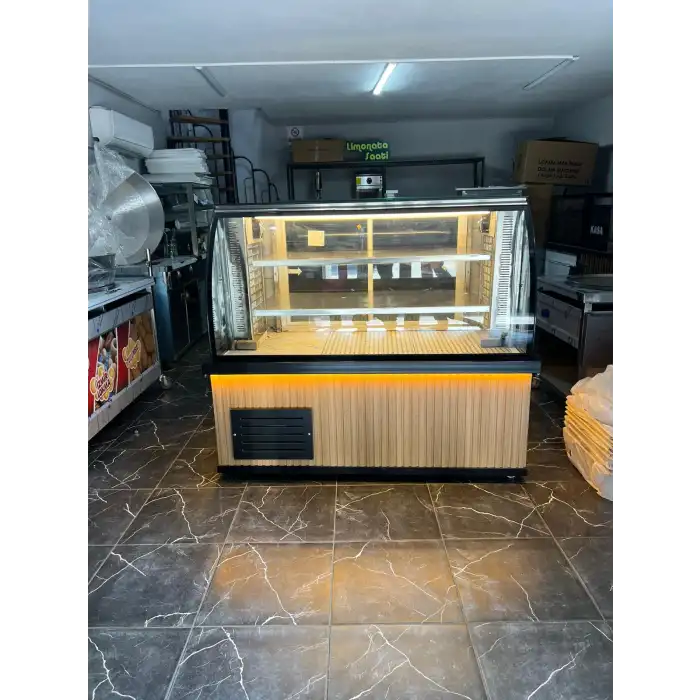 Ahşap Model Kebap Et Teşhir Dolabı NSL-36