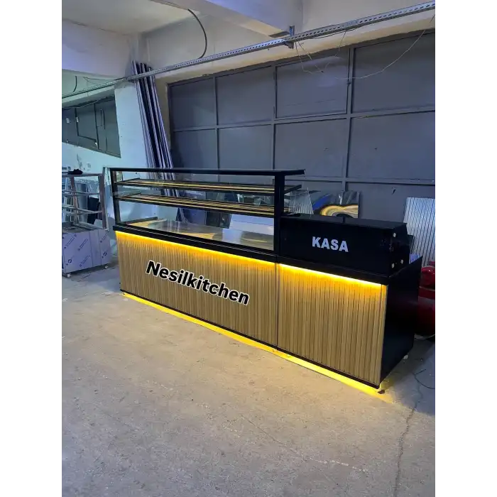 Baklava Tatlı Tezgahı Kasalı NSL-43