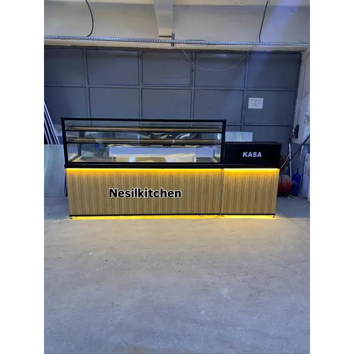 Baklava Tatlı Tezgahı Kasalı NSL-43