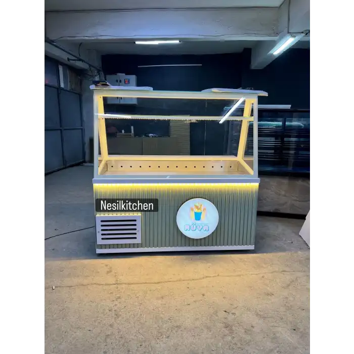 Waffle Kumpir Teşhir Reyonu NSL-44