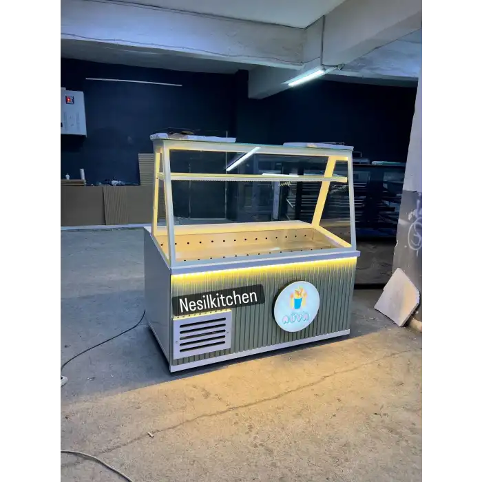Waffle Kumpir Teşhir Reyonu NSL-44
