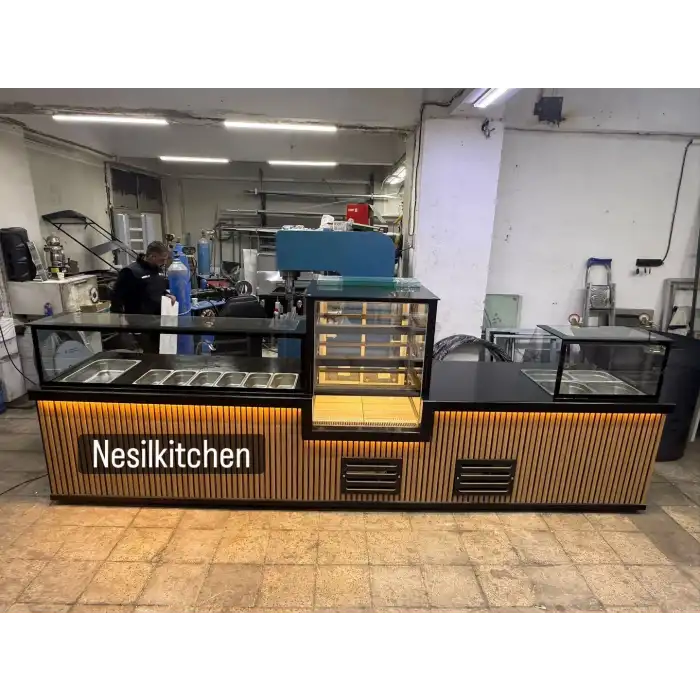 Pasta Teşhir Reyonu ve Kahvaltılık Dolabı NSL-50