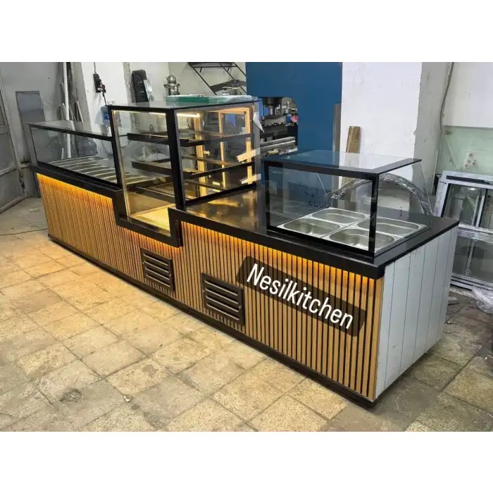 Pasta Teşhir Reyonu ve Kahvaltılık Dolabı NSL-50