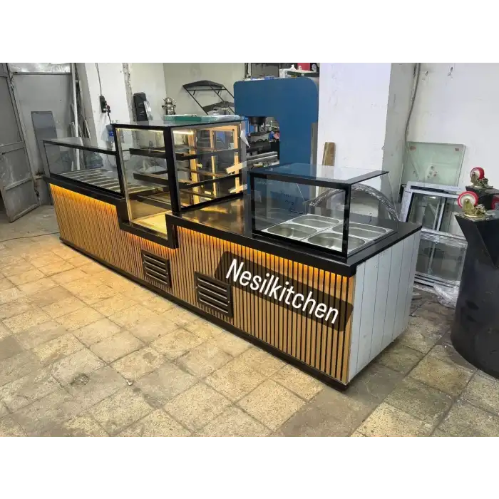 Pasta Teşhir Reyonu ve Kahvaltılık Dolabı NSL-50